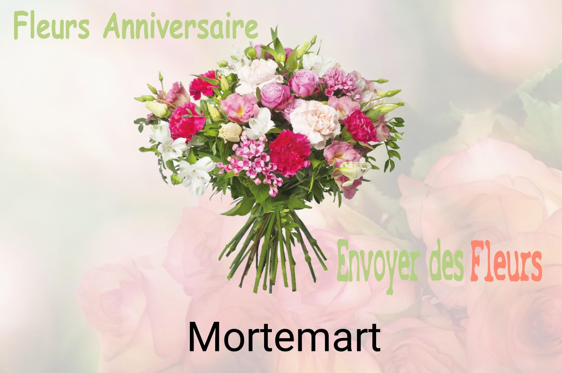 Bouquet de fleurs d’anniversaire livré à Mortemart